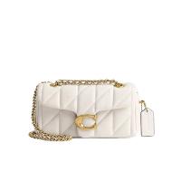 蔻驰(COACH)翻盖单肩包纳帕皮革链条肩带小巧便携女士时尚百搭配饰