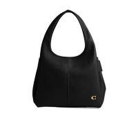 蔻驰(COACH)女士单肩包磁性按扣卵石纹皮质大容量实用百搭配饰潮流单品