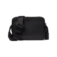 蔻驰(COACH)女士单肩包24英寸十字纹皮质可调节斜挎手提包多功能