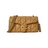 蔻驰(COACH)女士单肩包时尚多功能可调节手提斜挎托特包牛皮拼接