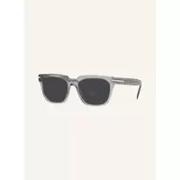 Prada普拉达男士方形偏光太阳眼镜 UV防护透明塑料框附眼镜盒