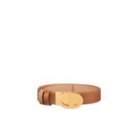 迪奥(Dior)小牛皮双面可拆卸环缎面金属搭扣时尚百搭女士腰带