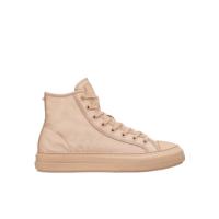 华伦天奴(Valentino)高帮休闲运动鞋男跑步鞋尼龙鞋面橡胶底时尚