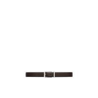 古驰(GUCCI)真皮矩形扣品牌镌刻徽标环男士商务休闲百搭配饰皮带