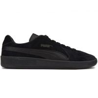 彪马(Puma)纯黑色休闲板鞋男款复古潮流运动鞋户外百搭硫化鞋