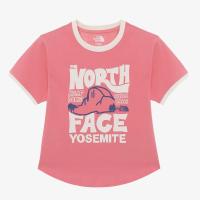 北面(The North Face)女运动T恤短袖休闲百搭女士半 dome 短袖圆