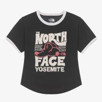 北面(The North Face)女士运动短袖圆领透气吸汗休闲跑步训练T恤