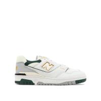 新百伦中性跑步鞋时尚轻便透气耐磨白色织物运动鞋