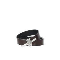 汤姆福特(Tom Ford)男士徽标皮带时尚简约耐磨百搭调整设计舒适腰