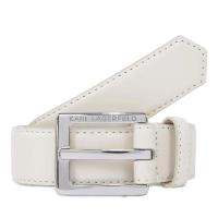 卡尔·拉格斐(Karl Lagerfeld)女士高档皮革腰带经典百搭可调扣设