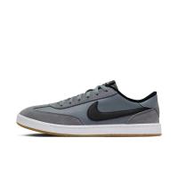 耐克(NIKE)NikeSB经典款休闲板鞋男春季全粒面皮革滑板鞋灰黑撞色