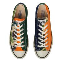 匡威(CONVERSE)匡威帆布经典复刻低帮休闲板鞋男鞋复古拼接连线设