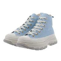 匡威(CONVERSE)女鞋2024春款CONVERSE休闲板鞋PaleBlue高帮系带运