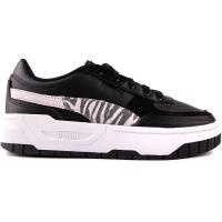 彪马(Puma)女板鞋时尚动物纹皮面增高舒适百搭休闲运动鞋