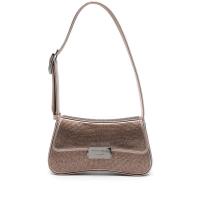 Emporio Armani女士小巧聚酯纤维单肩包经典百搭休闲手提包