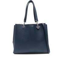 Emporio Armani链条刺绣拼接连帽卫衣男女同款潮流百搭休闲外套