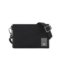 Emporio Armani男士可调节单肩斜挎包尼龙材质时尚休闲胸包