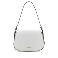 Michael Kors女款纯皮纹理单肩包光滑小牛皮金色五金斜挎包