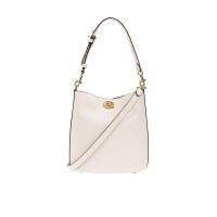 COACH蔻驰女包 精致简约皮革拉链可拆卸肩带休闲百搭手提单肩包 送礼物