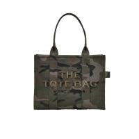 MARC JACOBS大容量手提包女棉质斜纹衬里多口袋实用大号手提斜挎包