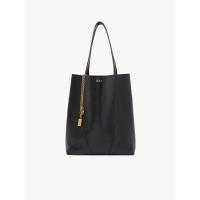 Chloe女款头层牛皮拼接磨砂皮手提托特包商务通勤大容量日常手拎包