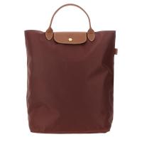 女士手提包再生尼龙金属内衬俄罗斯牛皮手拎购物袋