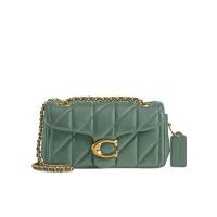 蔻驰(COACH)时尚翻盖单肩包 磁性闭合设计 纳帕皮革优雅女包