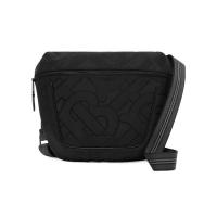 BURBERRY/博柏利立体字母徽标男士可调节斜挎包抽绳束口撞色手绘