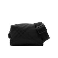 BURBERRY博柏利多功能格纹腰包时尚百搭可调节织带拉链开合男女