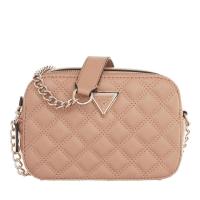 盖尔斯(GUESS)女士斜挎链条绗缝仿皮相机包多功能卡位手提单肩包