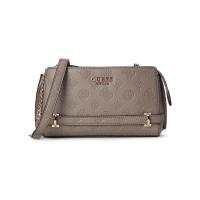 盖尔斯(GUESS)时尚迷你斜挎包女款简约拉链设计内含卡槽与拉链口袋