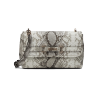 GUESS女包 新款单肩包时尚潮流复古蛇纹印花链条包Majka斜挎包 送女友