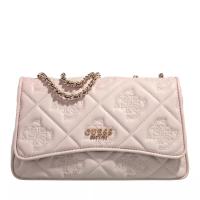 GUESS女士多场景 convertible 水桶包轻奢链条斜挎手提两用米白色