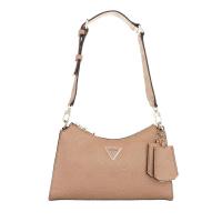 GUESS女士百搭斜挎包手提单肩包浅 beige 轻时尚通勤休闲潮包