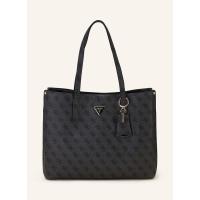 GUESS女款铆钉满印单肩包磁扣拉链三舱大容量加固底防磨脚斜挎潮包