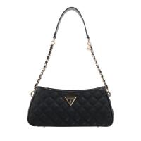 GUESS女式斜挎包黑皮链条肩带大容量防尘袋