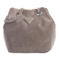 GUESS银色亮片单肩包轻便大容量斜挎包女款