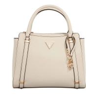 GUESS女士真皮托特包手提斜挎两用锁扣贝壳包多功能大容量日常通勤