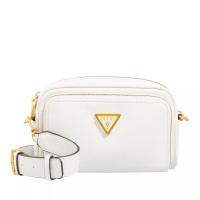 GUESS白色经典斜挎包大容量内部分层防尘袋可调节肩带