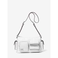 Michael Kors中性风多口袋斜挎包女士可调节肩带礼物包装盒型大容量 送女友
