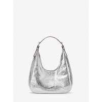 Michael Kors女款金属感裂纹皮斜挎小包百搭通勤手提礼物包装随身小包 送女友