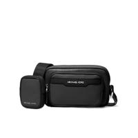 Michael Kors男士相机包可拆卸小袋多层收纳防刮耐磨真皮质感