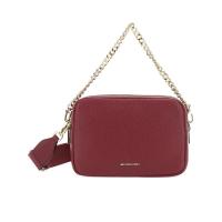 2025新款轻奢女式斜挎包大容量双层金属链条日常通勤包