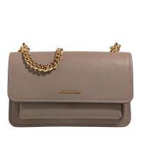 女式单肩斜挎包纹理皮质金属装饰大容量通勤休闲包