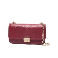 Michael Kors女式大号压花皮革单肩包翻盖金属配件