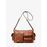 Michael Kors女式中号单肩斜挎包多口袋休闲军旅风可调节背带