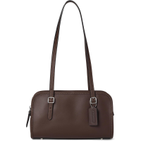 COACH/蔻驰手拿包女款牛皮链条锁扣防摔小方包金属包角轻奢风