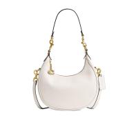 COACH女士手提斜挎真皮单肩包手柄加长耐磨多隔层通勤手拿包