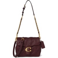 COACH/蔻驰女士多功能绗缝肩背包大容量百搭商务休闲手提斜挎两用