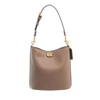 COACH女款光滑鹅卵石纹软皮手提包时尚休闲斜挎包